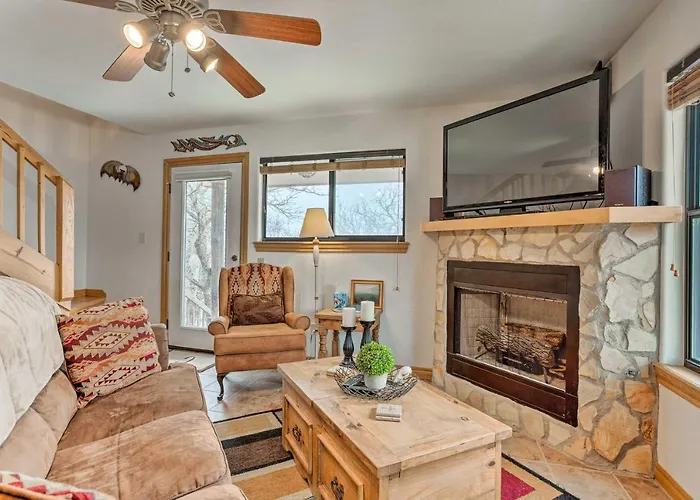 Medicine Park Cabin Rental W/ Mountain View